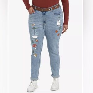 Studio Ghibli My Neighbor Totoro Jeans Hot Topic Her Universe Plus Size Like New